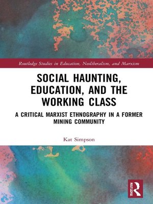 cover image of Social Haunting, Education, and the Working Class